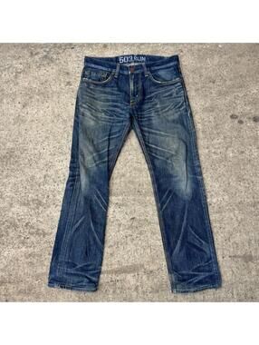 Vintage EDWIN Blue Trip 503 Mud-Wash Japanese Jeans